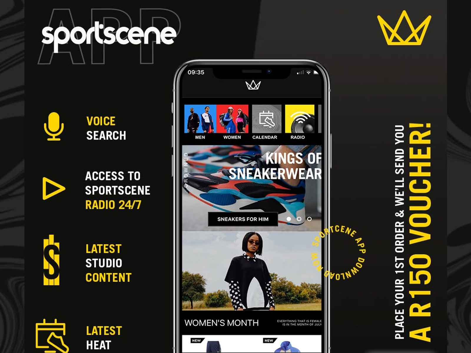 Sportscene mobile commerce